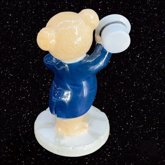 Bing and Grondahl B&G 1998 Porcelain Ceramic Figurine Teddy Victor Denmark VTG - Picture 3 of 6